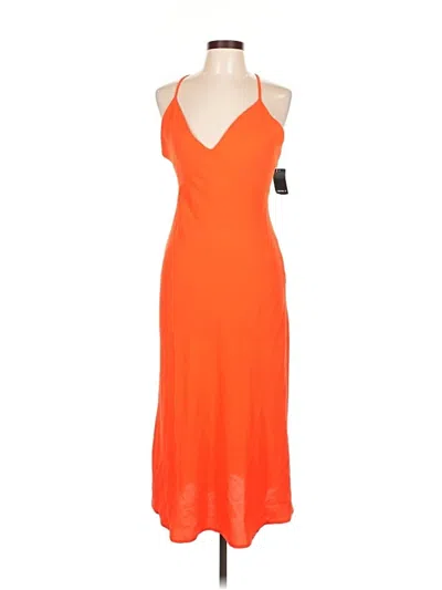 Pre-owned Forever 21 Cocktail Dress In Orange