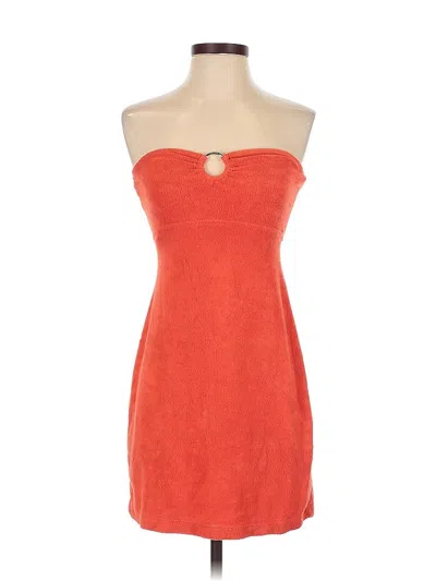 Pre-owned Forever 21 Cocktail Dress In Orange