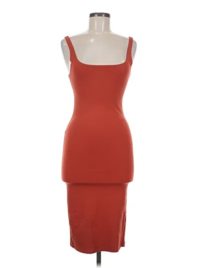 Pre-owned Forever 21 Cocktail Dress In Orange