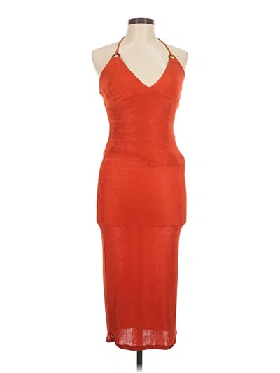 Forever 21 Cocktail Dress In Orange