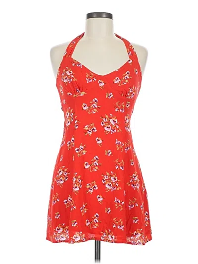 Pre-owned Forever 21 Cocktail Dress In Orange