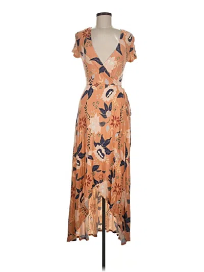 Pre-owned Forever 21 Cocktail Dress In Orange