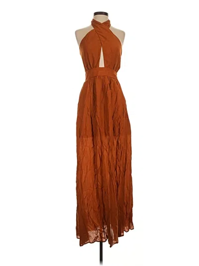 Forever 21 Cocktail Dress In Orange