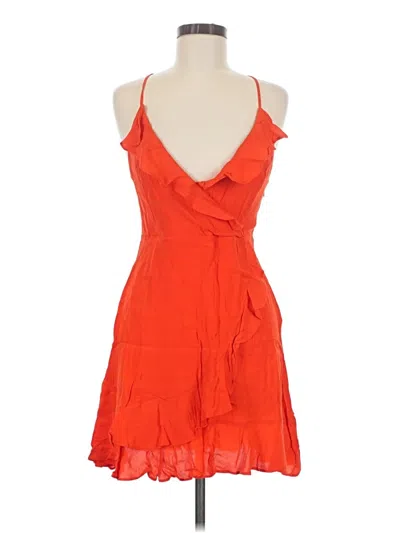 Pre-owned Forever 21 Cocktail Dress In Orange