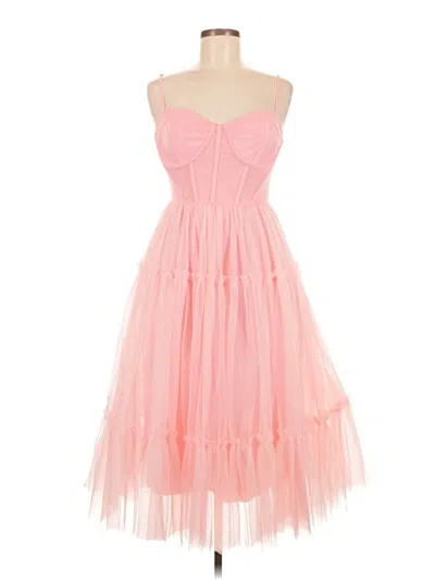 Pre-owned Forever 21 Cocktail Dress In Pink