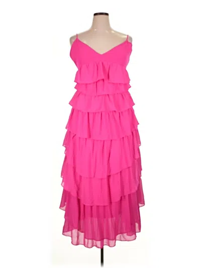 Pre-owned Forever 21 Cocktail Dress In Pink