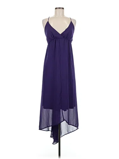 Pre-owned Forever 21 Cocktail Dress In Purple