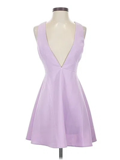 Pre-owned Forever 21 Cocktail Dress In Purple