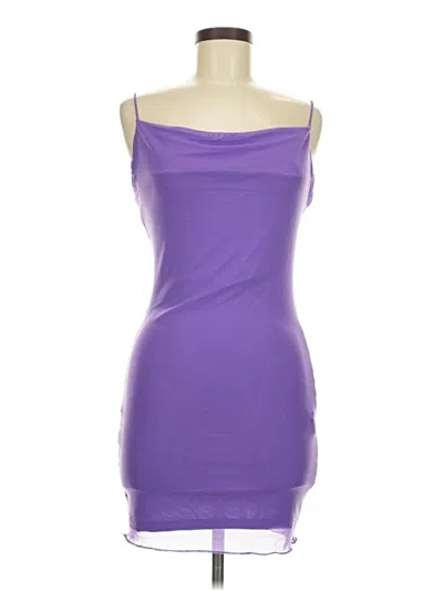 Pre-owned Forever 21 Cocktail Dress In Purple