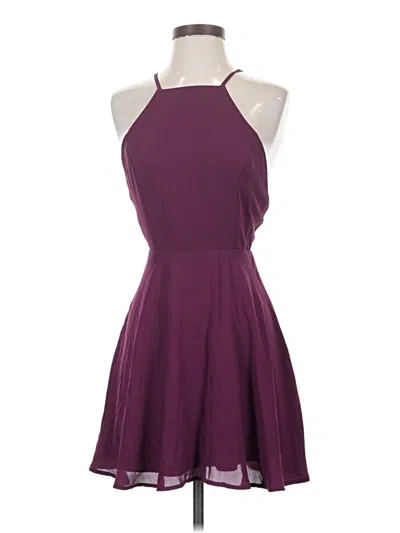Pre-owned Forever 21 Cocktail Dress In Purple