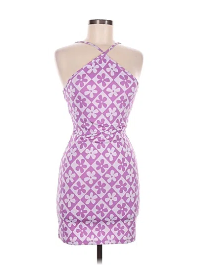 Pre-owned Forever 21 Cocktail Dress In Purple