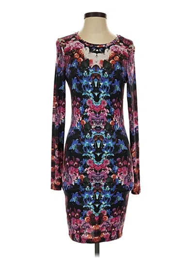 Pre-owned Forever 21 Cocktail Dress In Purple