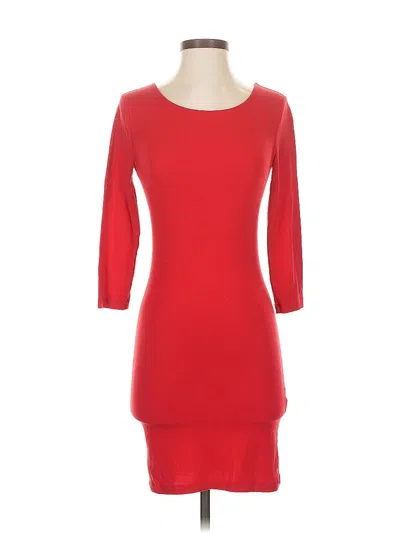 Pre-owned Forever 21 Cocktail Dress In Red