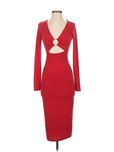 Pre-owned Forever 21 Cocktail Dress In Red