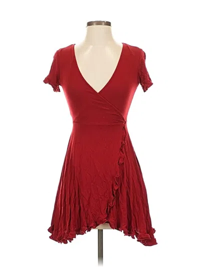 Pre-owned Forever 21 Cocktail Dress In Red