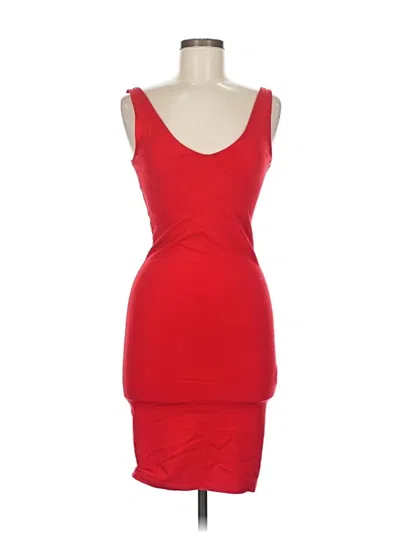 Pre-owned Forever 21 Cocktail Dress In Red