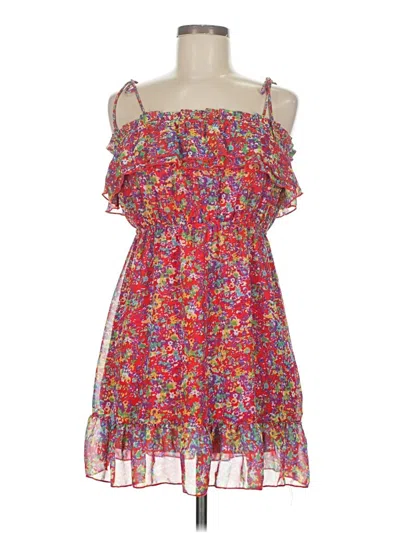 Pre-owned Forever 21 Cocktail Dress In Red