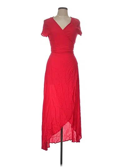 Pre-owned Forever 21 Cocktail Dress In Red