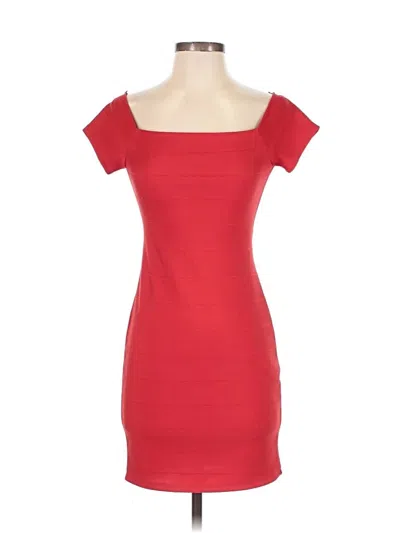 Pre-owned Forever 21 Cocktail Dress In Red