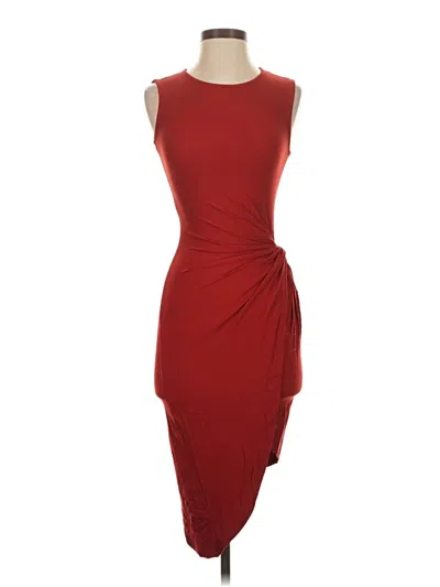 Pre-owned Forever 21 Cocktail Dress In Red