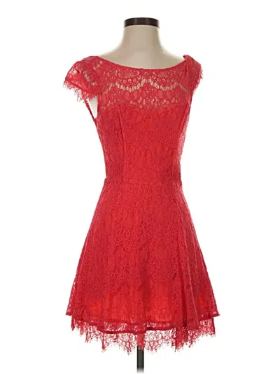 Pre-owned Forever 21 Cocktail Dress In Red