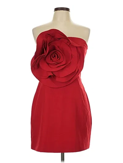 Pre-owned Forever 21 Cocktail Dress In Red