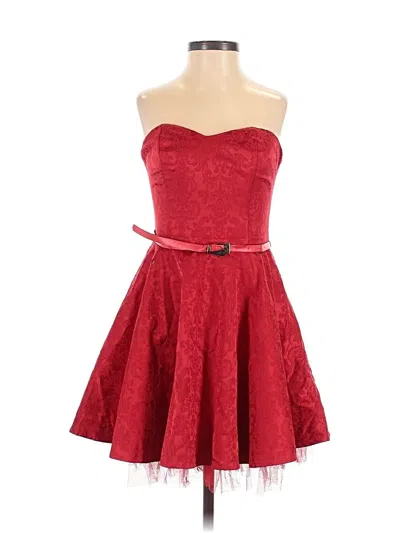 Pre-owned Forever 21 Cocktail Dress In Red