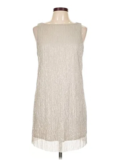Pre-owned Forever 21 Cocktail Dress In Silver