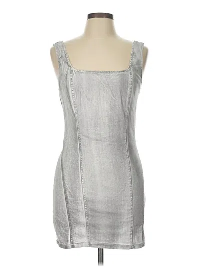 Pre-owned Forever 21 Cocktail Dress In Silver