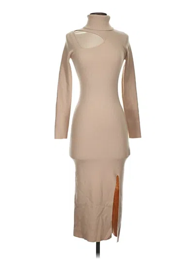 Pre-owned Forever 21 Cocktail Dress In Tan