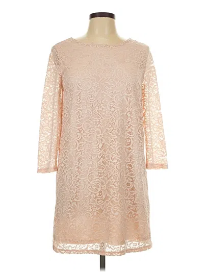 Pre-owned Forever 21 Cocktail Dress In Tan