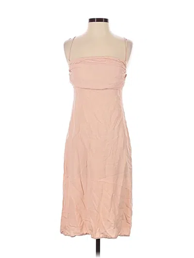 Pre-owned Forever 21 Cocktail Dress In Tan