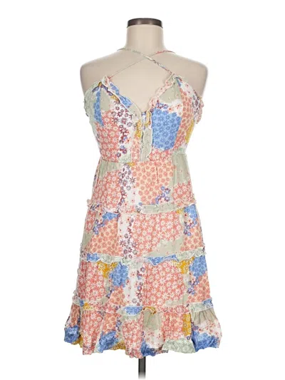 Pre-owned Forever 21 Cocktail Dress In Tan
