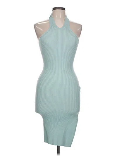 Pre-owned Forever 21 Cocktail Dress In Teal