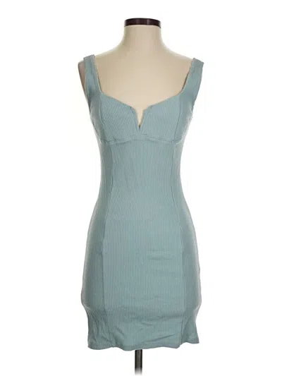 Pre-owned Forever 21 Cocktail Dress In Teal