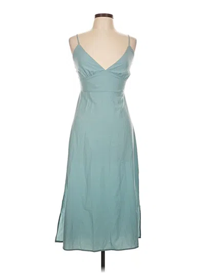 Pre-owned Forever 21 Cocktail Dress In Teal