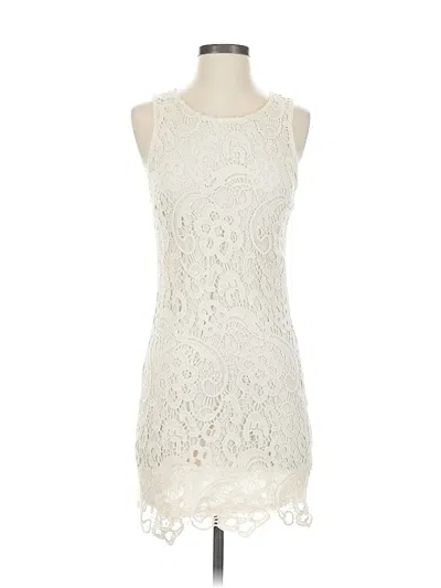 Pre-owned Forever 21 Cocktail Dress In White