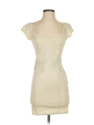 Pre-owned Forever 21 Cocktail Dress In White