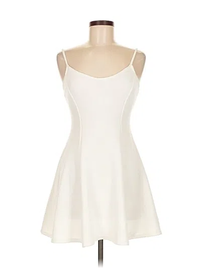 Pre-owned Forever 21 Cocktail Dress In White