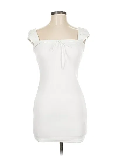 Pre-owned Forever 21 Cocktail Dress In White
