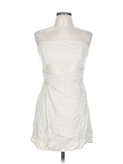 Pre-owned Forever 21 Cocktail Dress In White