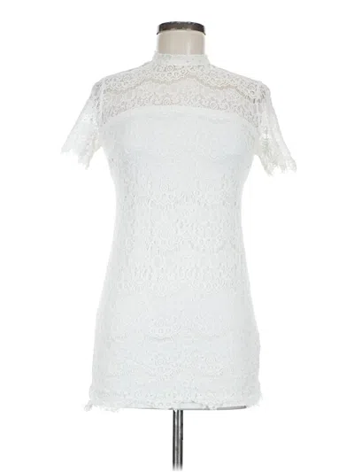 Pre-owned Forever 21 Cocktail Dress In White