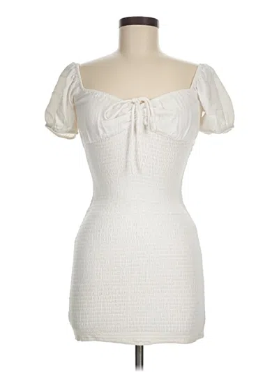Pre-owned Forever 21 Cocktail Dress In White