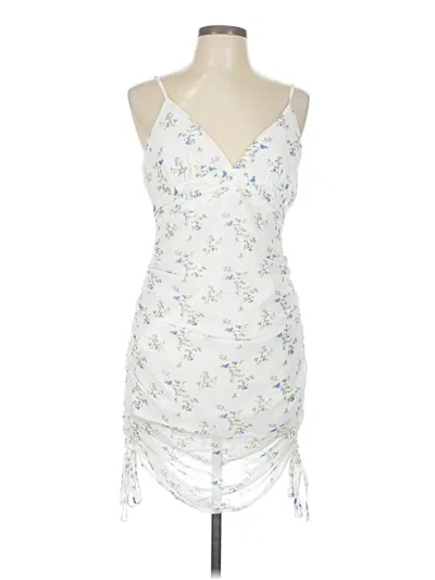 Pre-owned Forever 21 Cocktail Dress In White