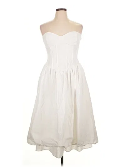Pre-owned Forever 21 Cocktail Dress In White