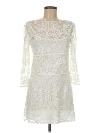 Pre-owned Forever 21 Cocktail Dress In White