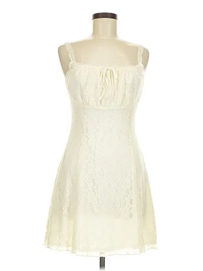 Pre-owned Forever 21 Cocktail Dress In White