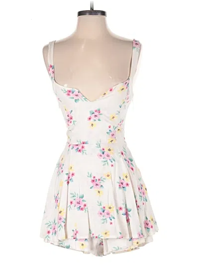 Pre-owned Forever 21 Cocktail Dress In White