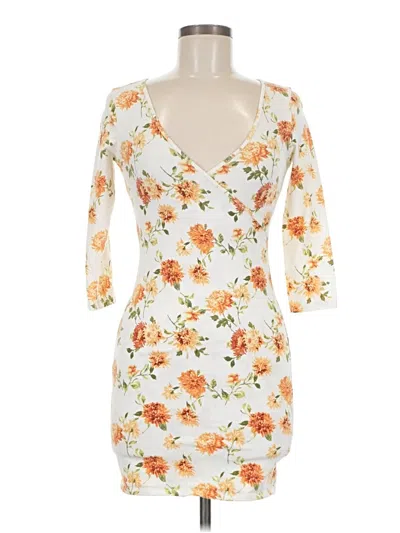 Pre-owned Forever 21 Cocktail Dress In White