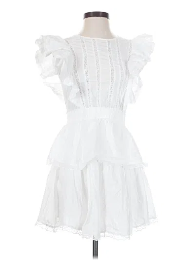 Pre-owned Forever 21 Cocktail Dress In White